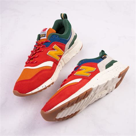 multicolor athletic shoes